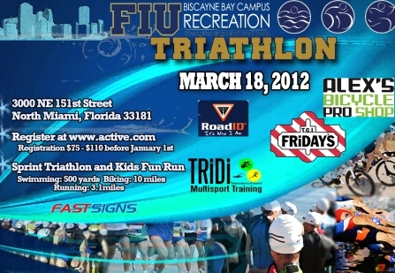 2012 FIU Biscayne Bay Campus Spring Triathlon